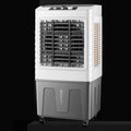 Generic Aire acondicionado portátil, Enfriador evaporativo de 1800 CFM con tanque de agua de 50 L, 3 velocidades, 2 modos, 4 cajas de hielo, aire
