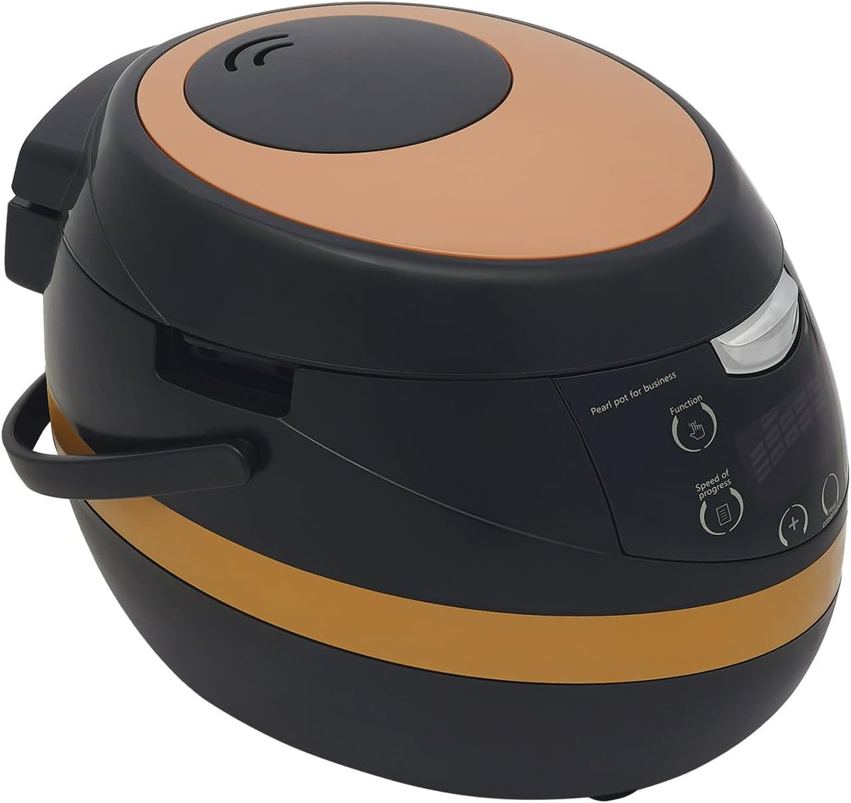 Vaporeras eléctrica de panfudongk, Cocina de perlas comercial, máquina de té de burbujas de 8 litros, con control táctil inteligente para cafetería