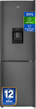 CHiQ FBM228NE4DE Frigorífico combi, 231L Frigorífico Combi NoFrost Negro ()