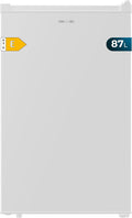 Congelador vertical Sobremesa 87L Bolero CoolMarket TF 87 White. 83, 6 cm de Altura y 50, 6 cm de Ancho, Bajo Consumo, Puerta Plana y Reversible