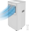 Cecotec Aire acondicionado portátil, Portátil con Mando a Distancia ForceClima 7100 Soundless. 7000 BTU, Tecnología Soundless, Pantalla LED, 4 Modos