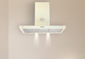 Campana extractora Gurari, GCH F 461 BG 9 N, 90 cm, color crema, 1000 m³/h, 3 niveles, campana extractora