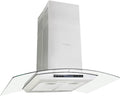 vidaXL Campana extractora, de techo 90 cm pantalla táctil 756 m³/h LED