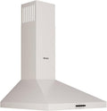 Campana extractora de Wiggo, de 60 cm, pared para salida o recirculación, 300 m³/h, con iluminación LED y 3 niveles de potencia, campana de pared
