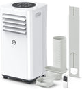 Aire acondicionado portátil de KGOGO, 9000 BTU Aire Acondicionado Portátil, 4 en 1: Refrigeración, Ventilador, Deshumidificador y Modo Sueño