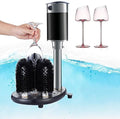 Producto Lavadora De Vidrio Comercial Eléctrica, Lavadora De Copas De Vino, 5 Lavadoras De Cepillos De Limpieza De Vidrio, Lavar Las Manchas Viejas De