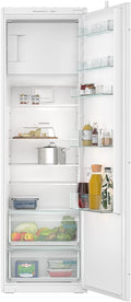 Frigorífico combi KI82LNSE0 iQ100 - Frigorífico empotrado con congelador (177, 5 x 56 cm, refrigeración de 246 L y congelación de 34 L, fabricado en