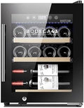 Vinoteca 12C - Vinoteca pequeña - Es una vinoteca para 12 botellas, 33 litros, 5-20 ºC, 1 zona, bajo nivel de ruido (41 dB), refrigeración del