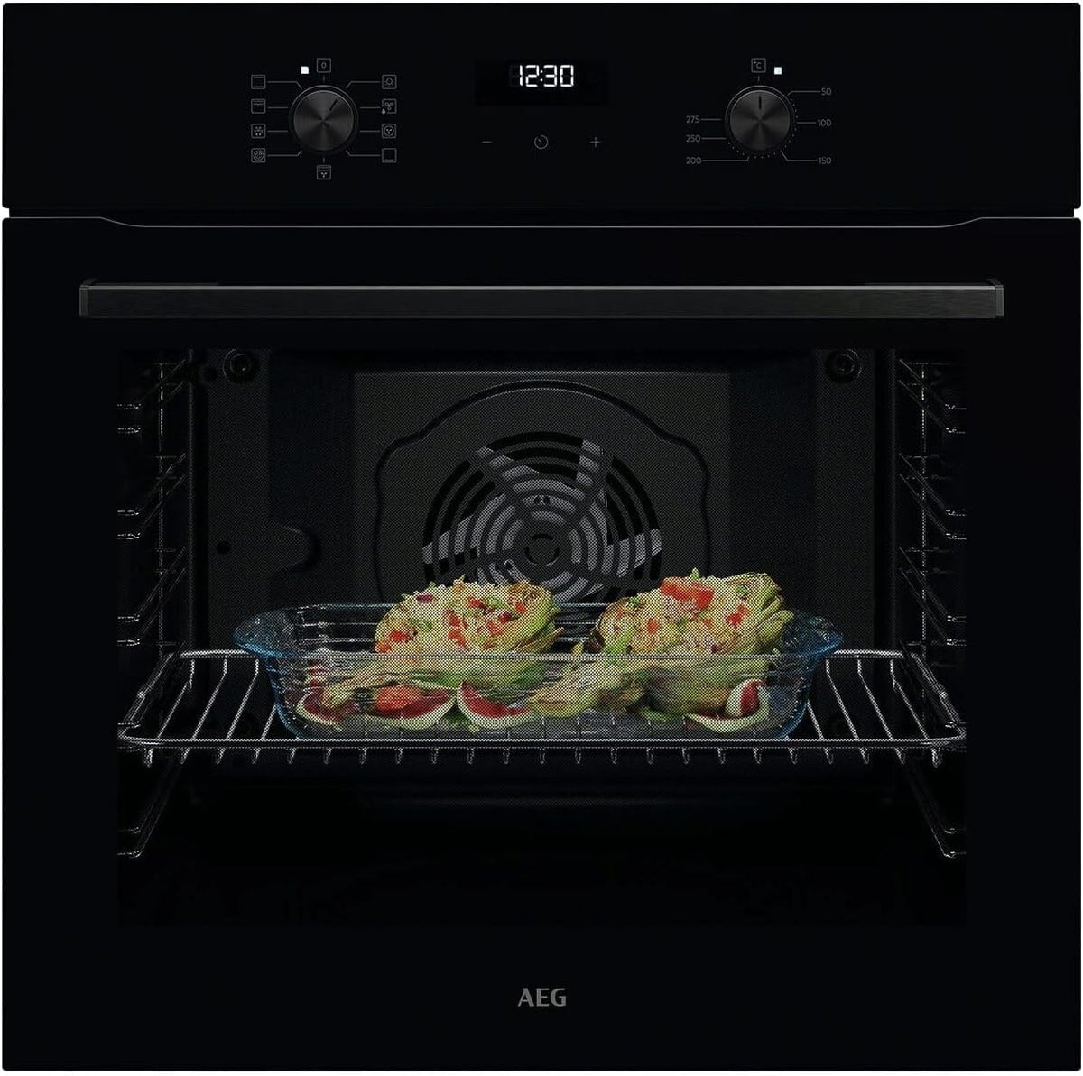 AEG Horno empotrable, Horno Eléctrico Empotrable de Vapor, TU5AB20WSK, 72 L