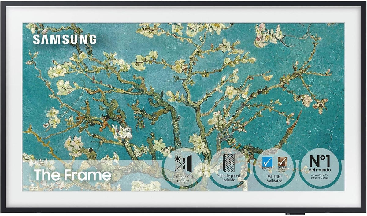Smart TV TV The Frame 2023 32LS03 - Smart TV de 32', Galería de Arte con Display Mate, Marcos Intercambiables, Tecnología Quantum Dot, One Connect y