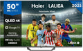 Haier Televisor, QLED 4K UHD H50S81FUX - 50', Smart TV, Google TV, Dolby Audio, HDR 10, Smart Remote Control, Google Assistant, Bluetooth 5.1, 120Hz