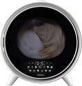 Cecotec Secadoras por ventilación, Secadora Compacta de Evacuación 3 kg Bolero DressCode Dry 3600V Dark. 12 Programas, Secado Automático Inteligente