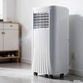 HONQGAO Aire acondicionado split, Portátil 12000 BTU 3 en 1 Frío Deshumidificador Ventilador para Habitaciones hasta 25 m² con Kit Ventana