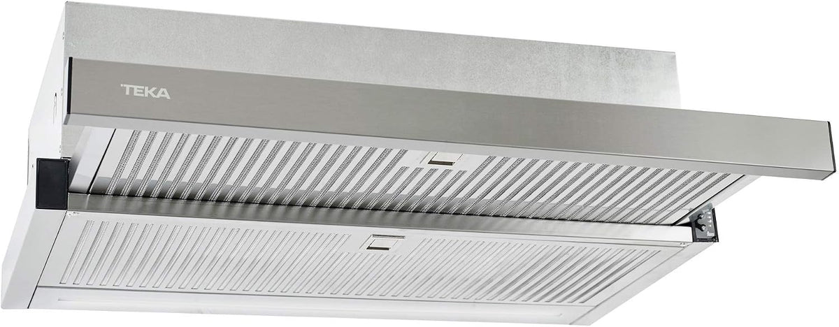 Teka Campana extractora, Integrada 60 cm, 3 Velocidades, Filtro de Carbón, Recirculación, Inox, CNL 6415 PLUS