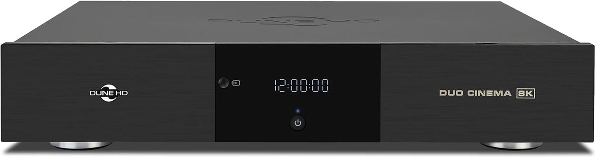 Clientes de streaming HD Duo Cinema 8K, Premium Reproductor Multimedia 43cm, Doble Sistema, Android TV Box, 2X Salidas y Entradas HDMI, 2 bahías para