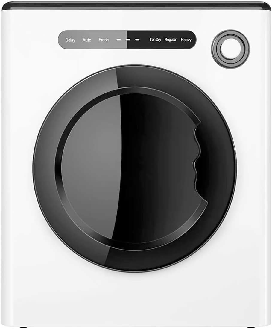 Lavadora de aromaoveite, Secadora Compacta, Secadora De Ropa Portátil De 800w, Función Inteligente Antienredos De Avance Y Retroceso, Adecuada Para