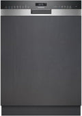 SIEMENS SN55ES12CE Lavavajillas, iQ500 - Lavavajillas inteligente, parte integrada, 60 cm, fabricado en Alemania, cajón para cubiertos, especialmente