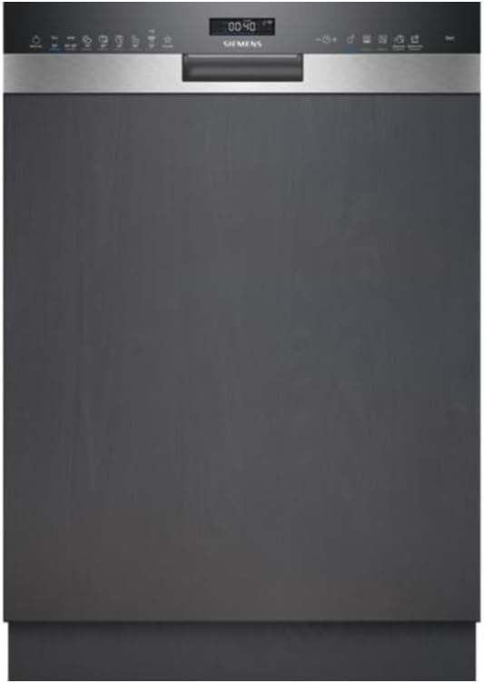 SIEMENS SN55ES12CE Lavavajillas, iQ500 - Lavavajillas inteligente, parte integrada, 60 cm, fabricado en Alemania, cajón para cubiertos, especialmente