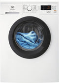 Lavadora Electrolux, EA2F6821CF Lavadora de Carga Frontal 8 Kg, 1400 rpm, Libre Instalación, Programa Rápido, Funcion Vapor, Motor Inverter, Display M