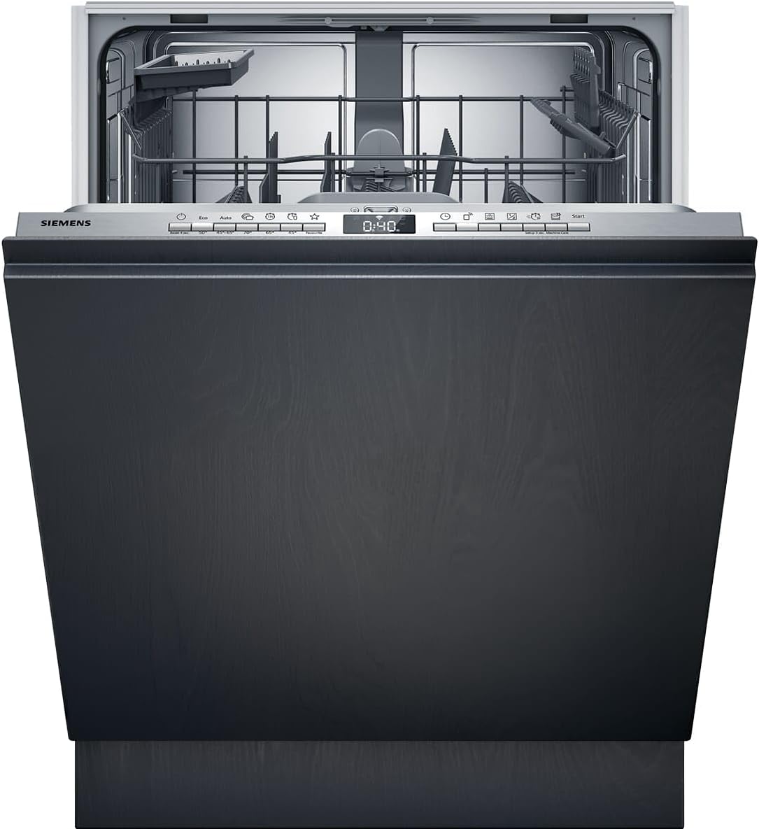 SX63EX04TE de SIEMENS, lavavajillas, iQ300 Smart - Lavavajillas XXL (60 cm, totalmente integrado, smartStart, varioSpeed Plus, cesta superior