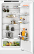 SIEMENS KI41RVFE0 Frigorífico combi, iQ300 - Nevera empotrada (122, 5 x 56 cm, bisagra plana, 204 L, iluminación LED, iluminación uniforme, freshBox