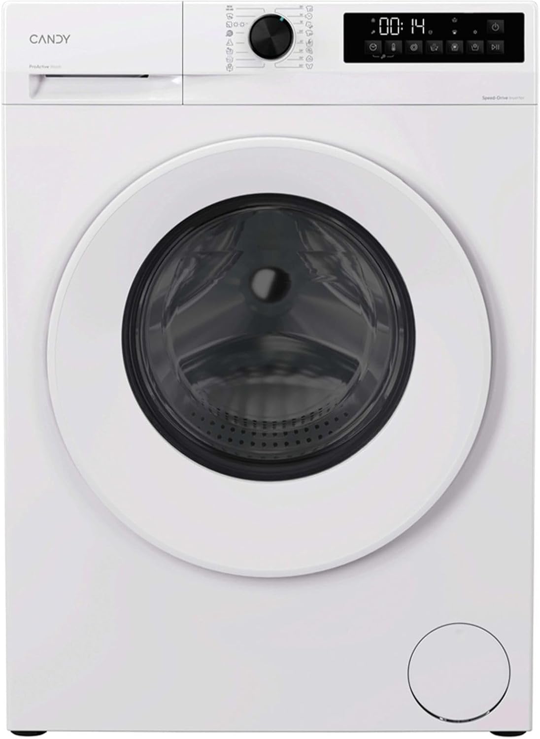 CANDY 485S6-S Lavadora, ProWash&Dry 300 GWD Lavasecadora, 8KG+5KG, 1400RPM, Panel Smart Touch, Motor Inverter, 16 programas, Función Vapor, Ciclo