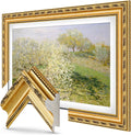 Frame My TV Protectores de pantalla de TV, Deco TV Frames - Marco inteligente dorado ornamentado compatible solo con Samsung The Frame TV (43 pulgadas