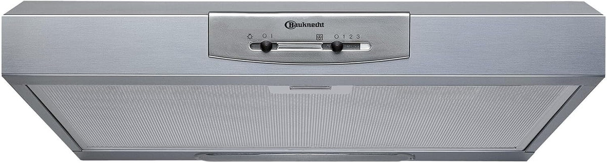 Campana extractora de Bauknecht, DC 5460 IN/1 - Campana extractora (60 cm, apta para circulación de aire y recirculación, acero inoxidable, 103, 3
