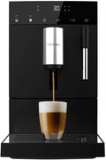 Cafeteras para espresso Cafetera Superautomática Compacta con Vaporizador Cremmaet Compact Steam. 1350W, 19 Bares, Sistema Thermoblock, Depósito Café