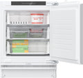 Bosch GUN21ADE0 Congelador vertical, Serie 6 Congelador inteligente bajo mueble 82 x 60 cm Niche 85 L Fabricado en Alemania NoFrost Congelación más