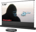 HDR10 de AWOL VISION, proyector, Aetherion Pro + Juego de pantalla de suelo ALR de 120 pulgadas, Proyector de ultra corta distancia con láser RGB