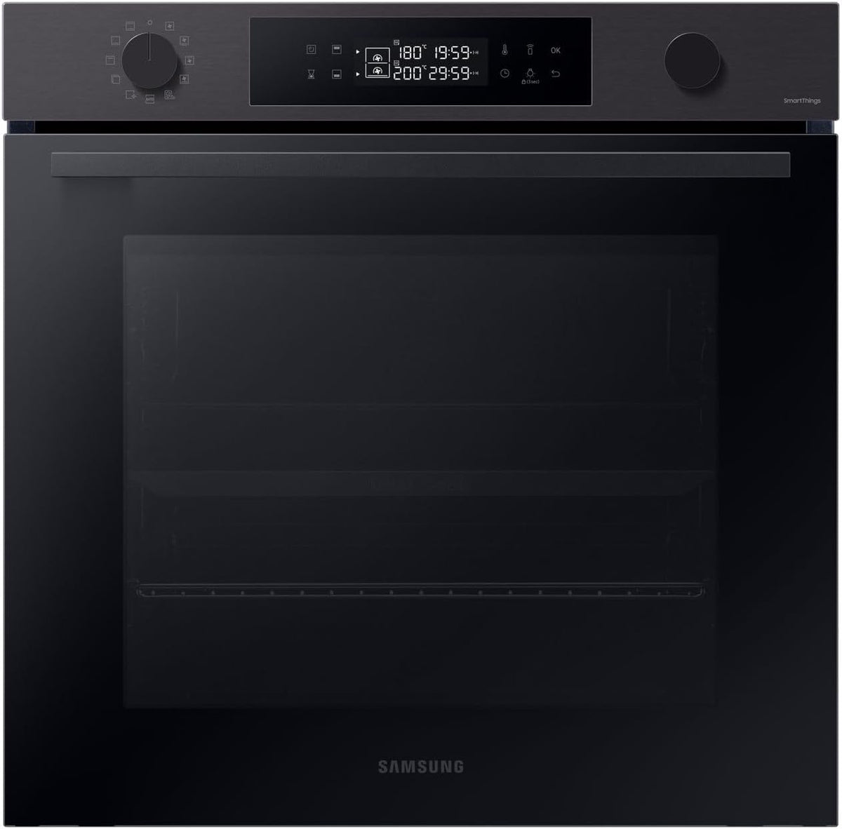 Samsung Horno empotrable, FORNO 60CM 76LT MULTIF. VAP. DUAL COOK WIFI NERO