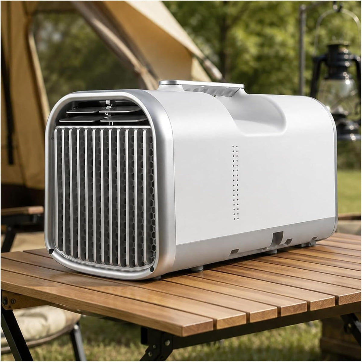 MIAOXIAOLONG Aire acondicionado portátil, Portátil Sin Drenaje De Agua, 4400/5100 Btu para Camping, Enfriamiento con Modos Sueño/Deshumidificación