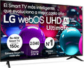 43UA73006LA de LG, smart tv, TV 43', UHD 4K, WebOS 25, Ultimate IA, HDR10 Pro, Super Upscaling, Dolby Digital Plus, Google Assistant, Negro