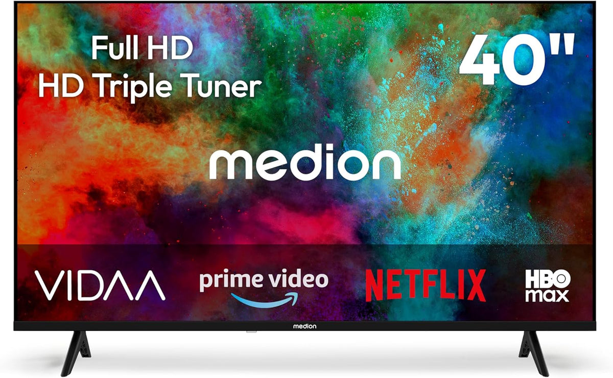 MEDION Televisor, 100, 3 cm (40') 1080p Full HD LED VIDAA Smart TV - MD840102