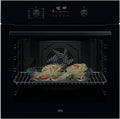 NBU5P40SK de AEG, horno empotrable, SurroundCook® Horno de pirólisis Negro