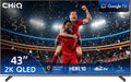 CHiQ Televisor, Smart TV 43 Pulgadas FHD QLED Google TV HDR10 (L43QST)
