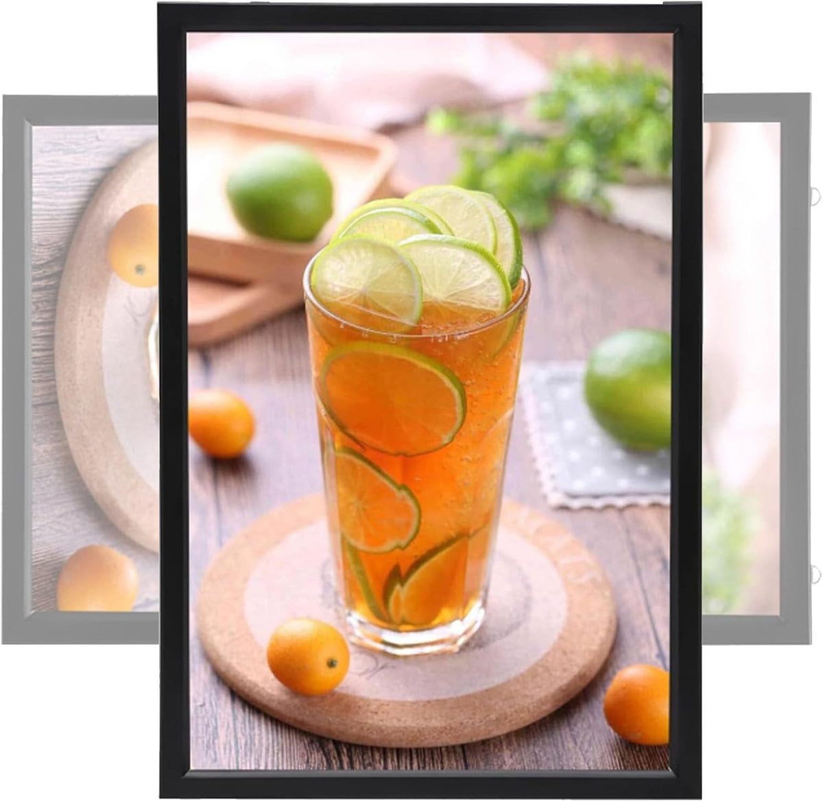 Tableros de mensaj Pantalla de señalización digital comercial para publicidad en restaurantes, negocios, cafeterías, salones y tiendas, montaje en